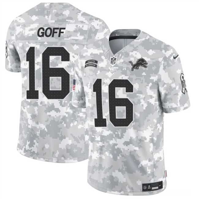 Men's Detroit Lions #16 Jared Goff 2024 F.U.S.E Arctic Camo Salute To Service Limited Stitched Football Jersey Dzhi,We sell and wholesale Men's Detroit Lions #16 Jared Goff 2024 F.U.S.E Arctic Camo Salute To Service Limited Stitched Football Jersey Dzhi on line form chian!